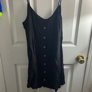 Black mini sundress